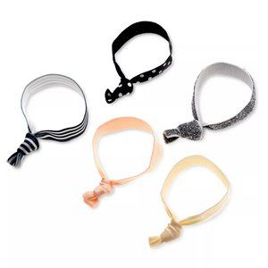 INC 5-Pc. Multi-Ribbon Hair Tie Set